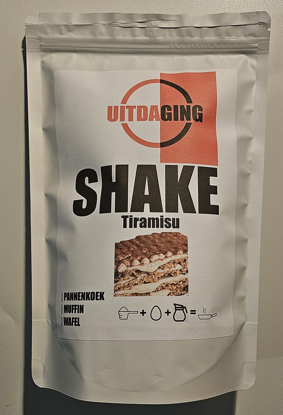 Uitdaging shake - Tiramisu